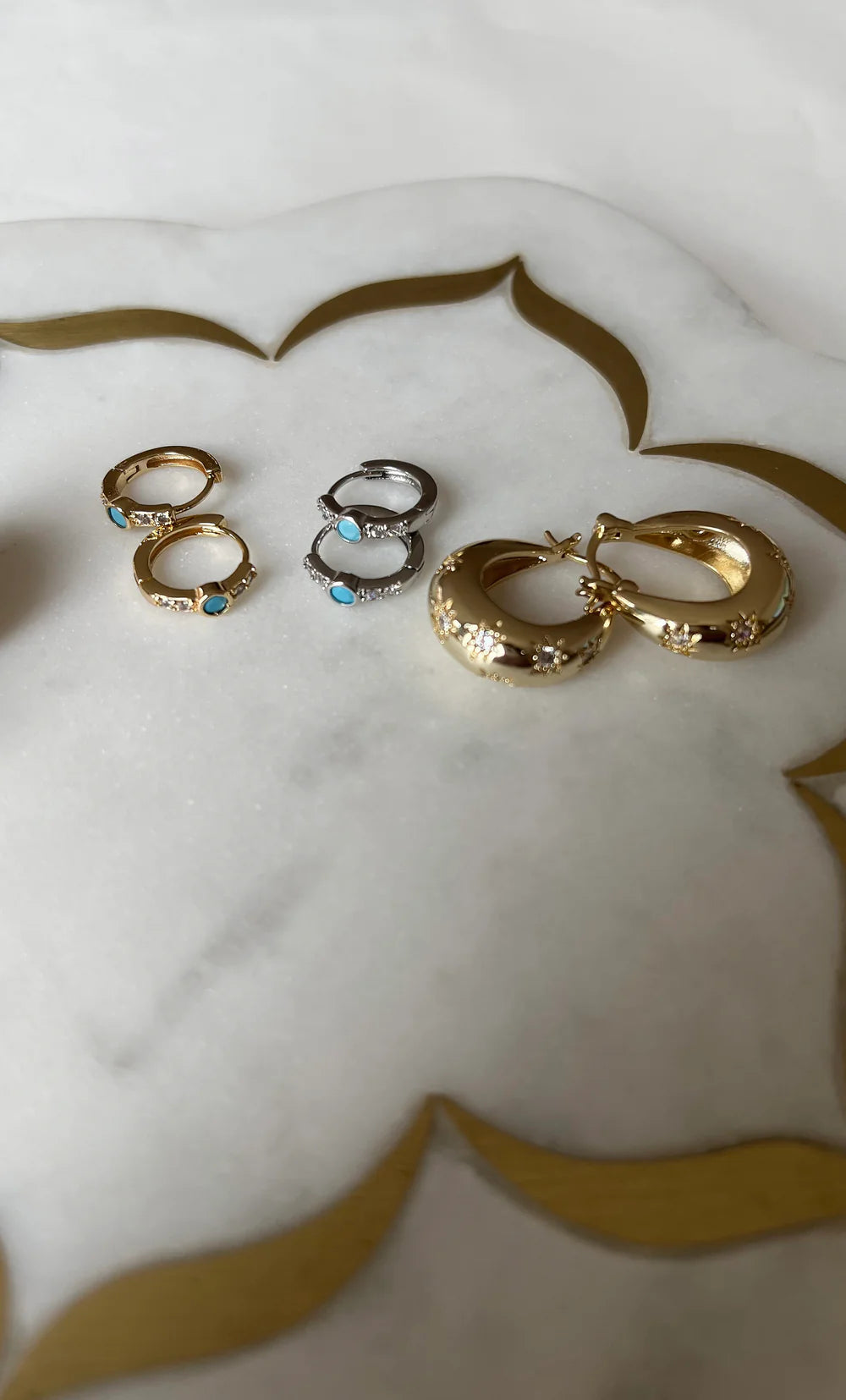 TUNIK : Celestial Star Dome - Earrings