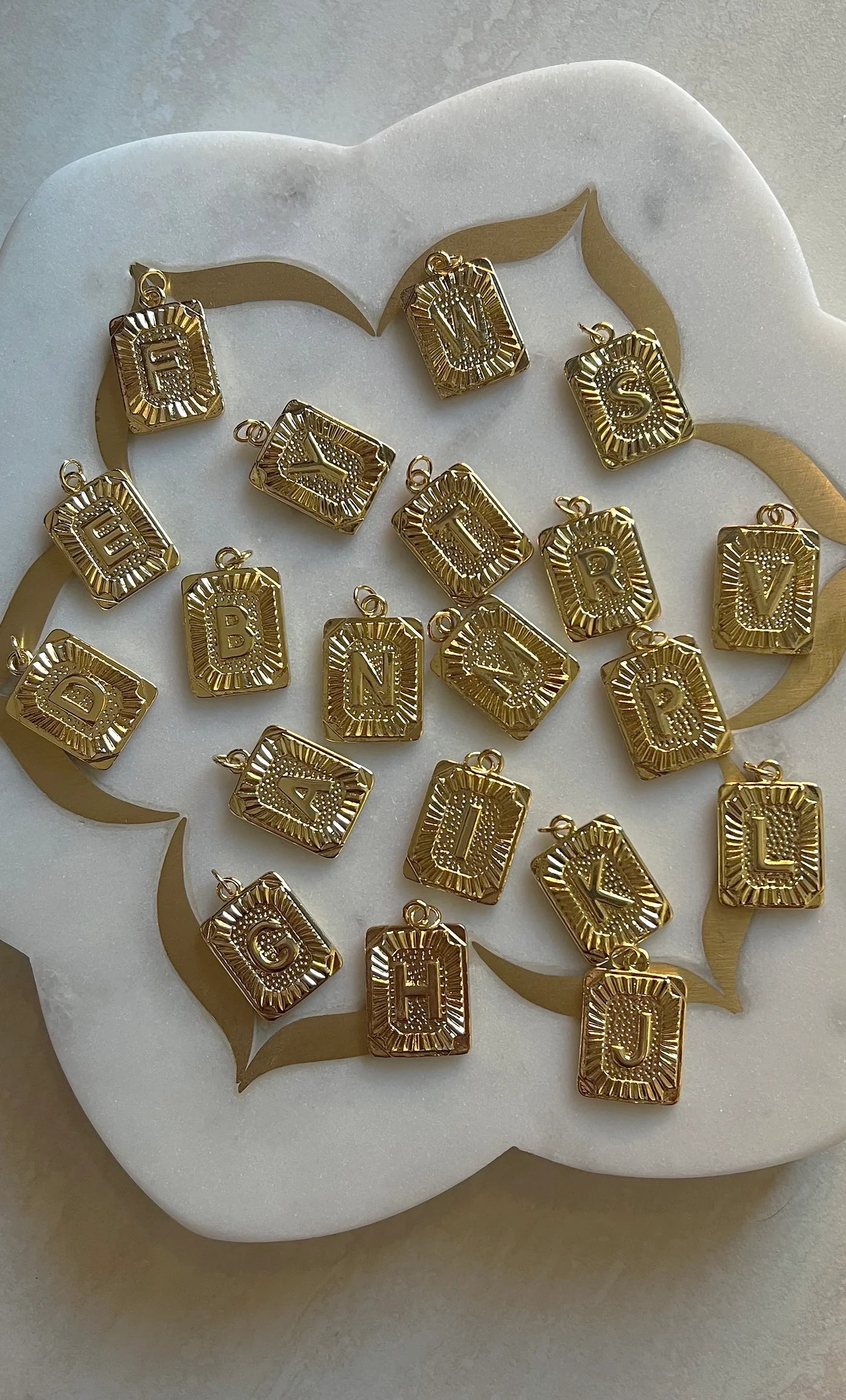 TUNIK : Namesake Charm Necklace