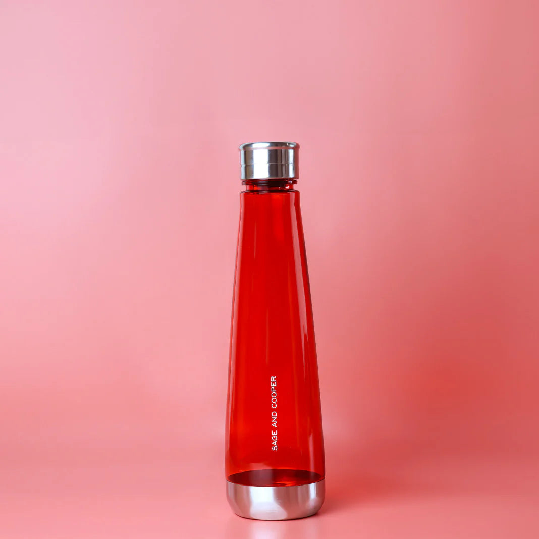 SAGE & COOPER : Vyclone 600mL Tritan Red- Drink Bottle