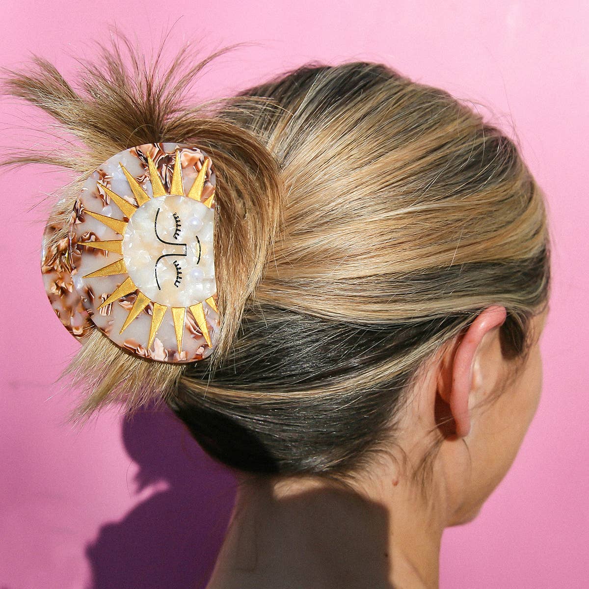 KINGSTON: Golden Sun Claw - Hair Clip