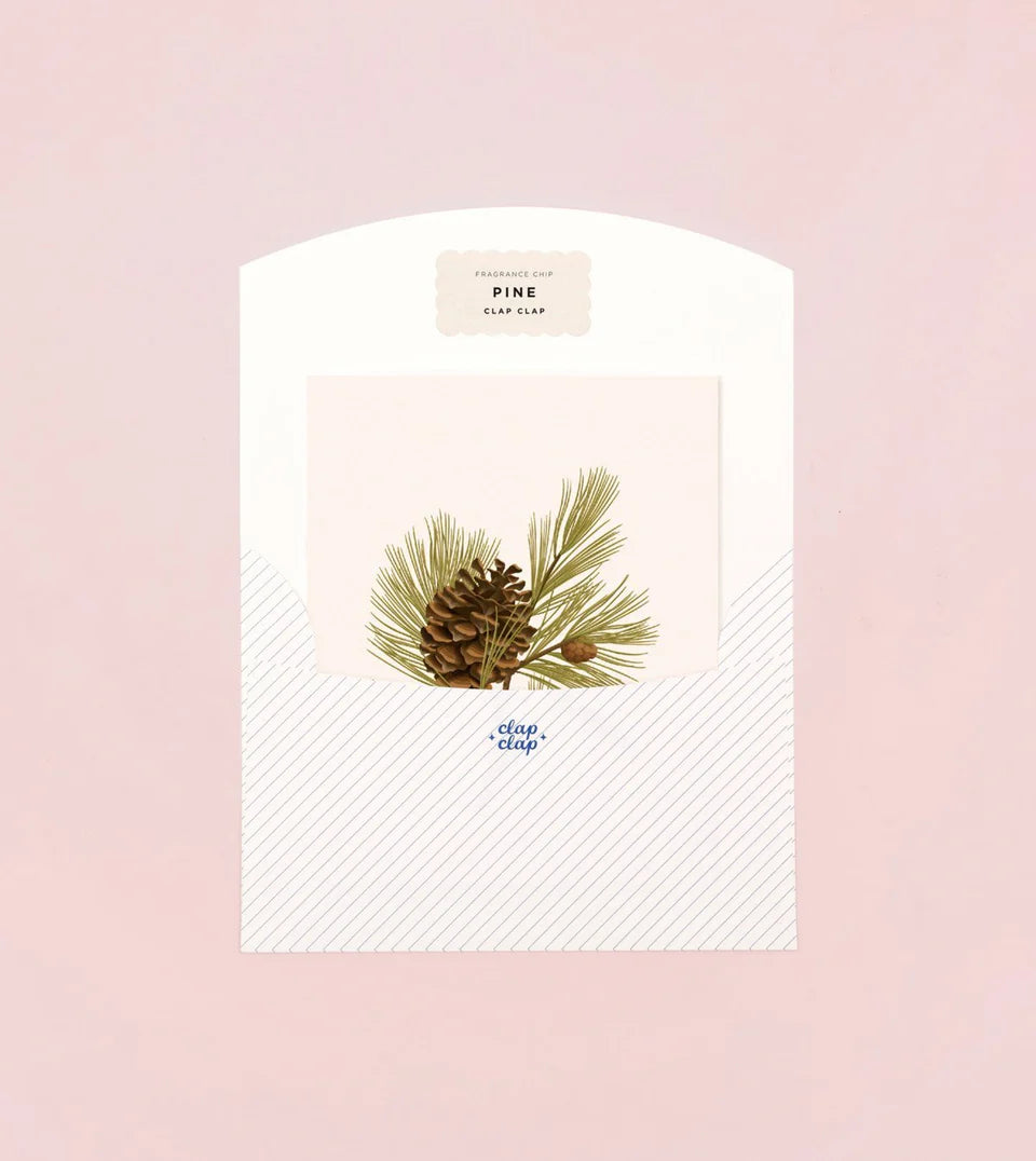 GREETING CARD : Pine Botanic Scented Card - Greeting Card