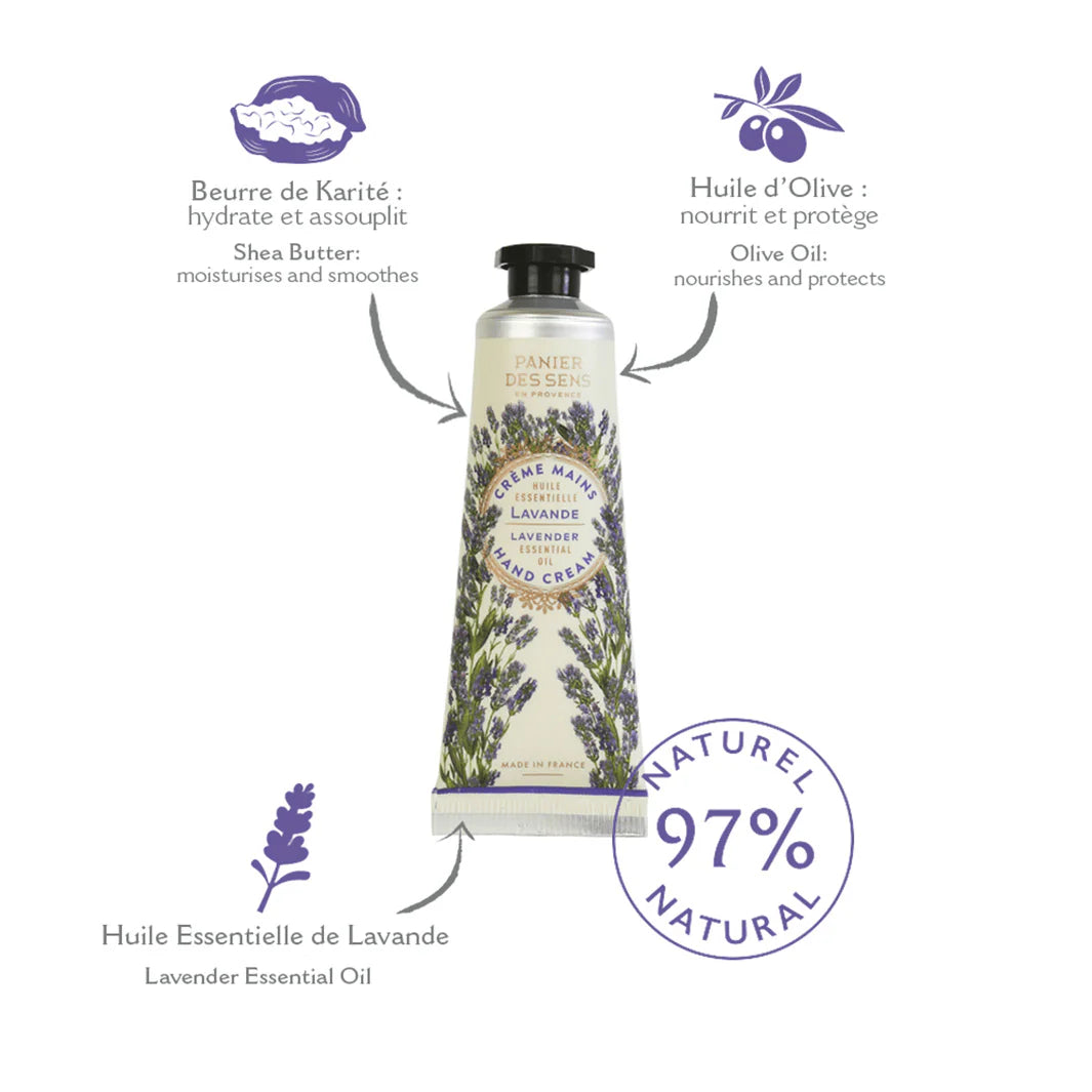 PANIER DES SENS : 30ml Creme Mains Lavender Fragrance - Hand Cream