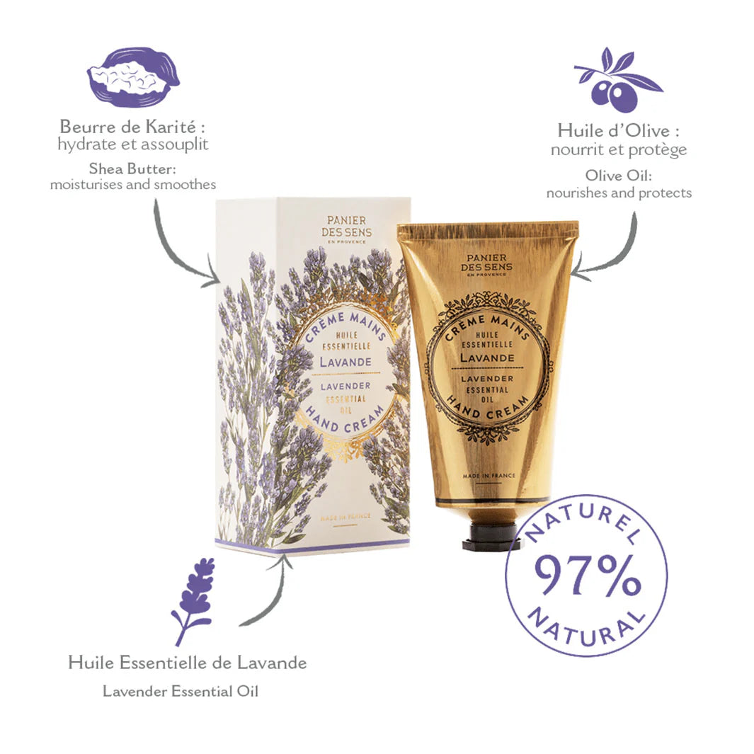PANIER DES SENS : Creme Mains Lavender Fragrance - Hand Cream