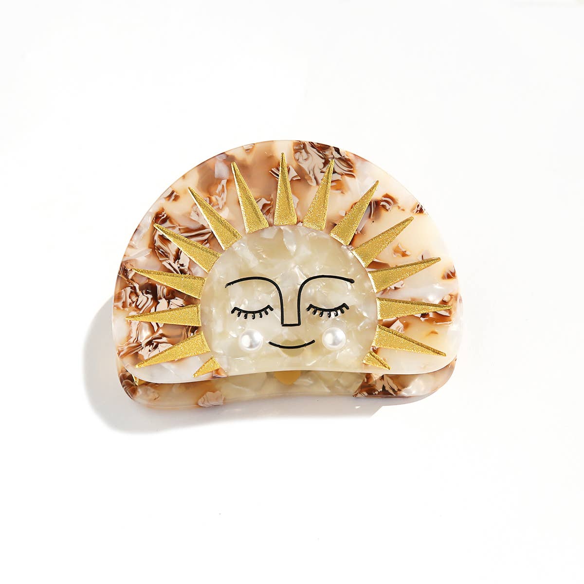 KINGSTON: Golden Sun Claw - Hair Clip