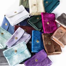 MAISON FANLI : Metallic Cherry - Coin Purse