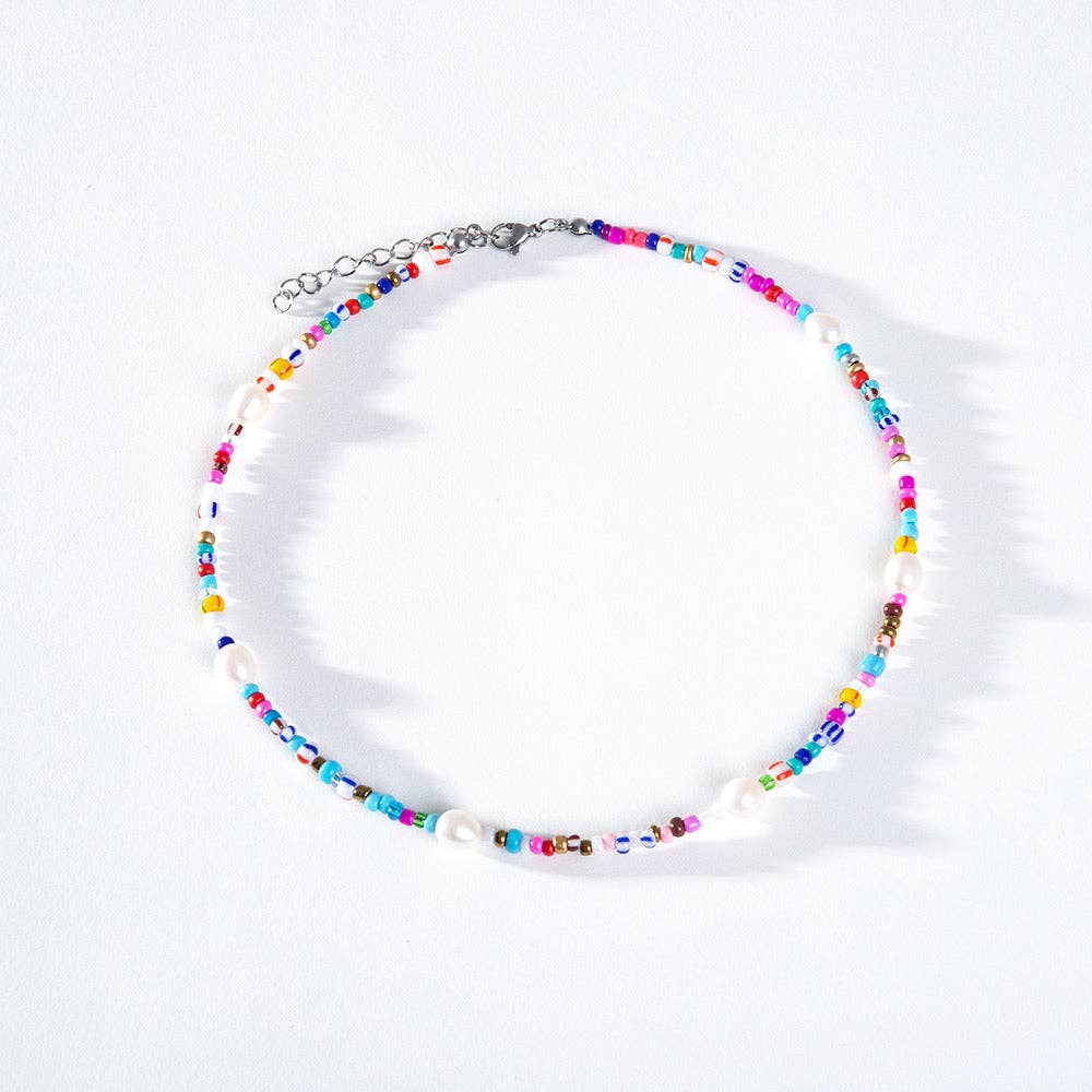 GREENWOOD DESIGNS: Helena Pearl Multi - Bracelet