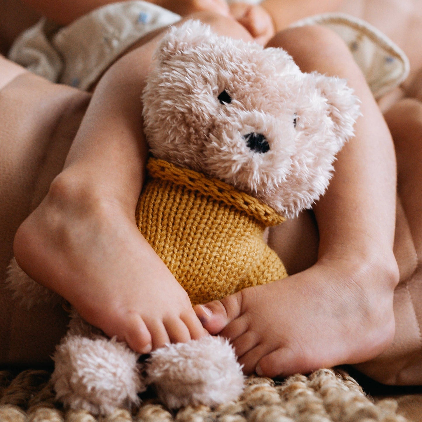 AND THE LITTLE DOG LAUGHED : Dulcie Bear - Medium Soft Toy
