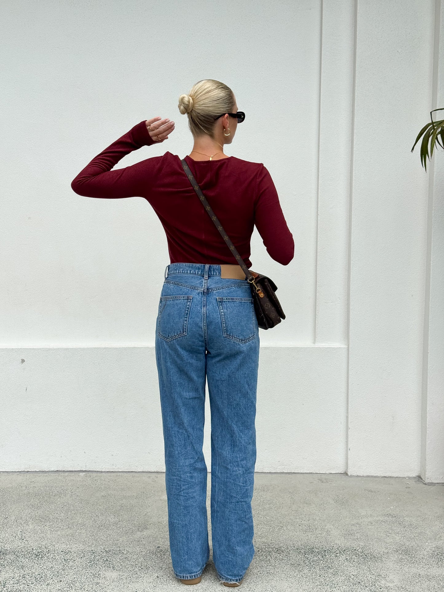 CARTEL & WILLOW : Plum - Aspyn Top