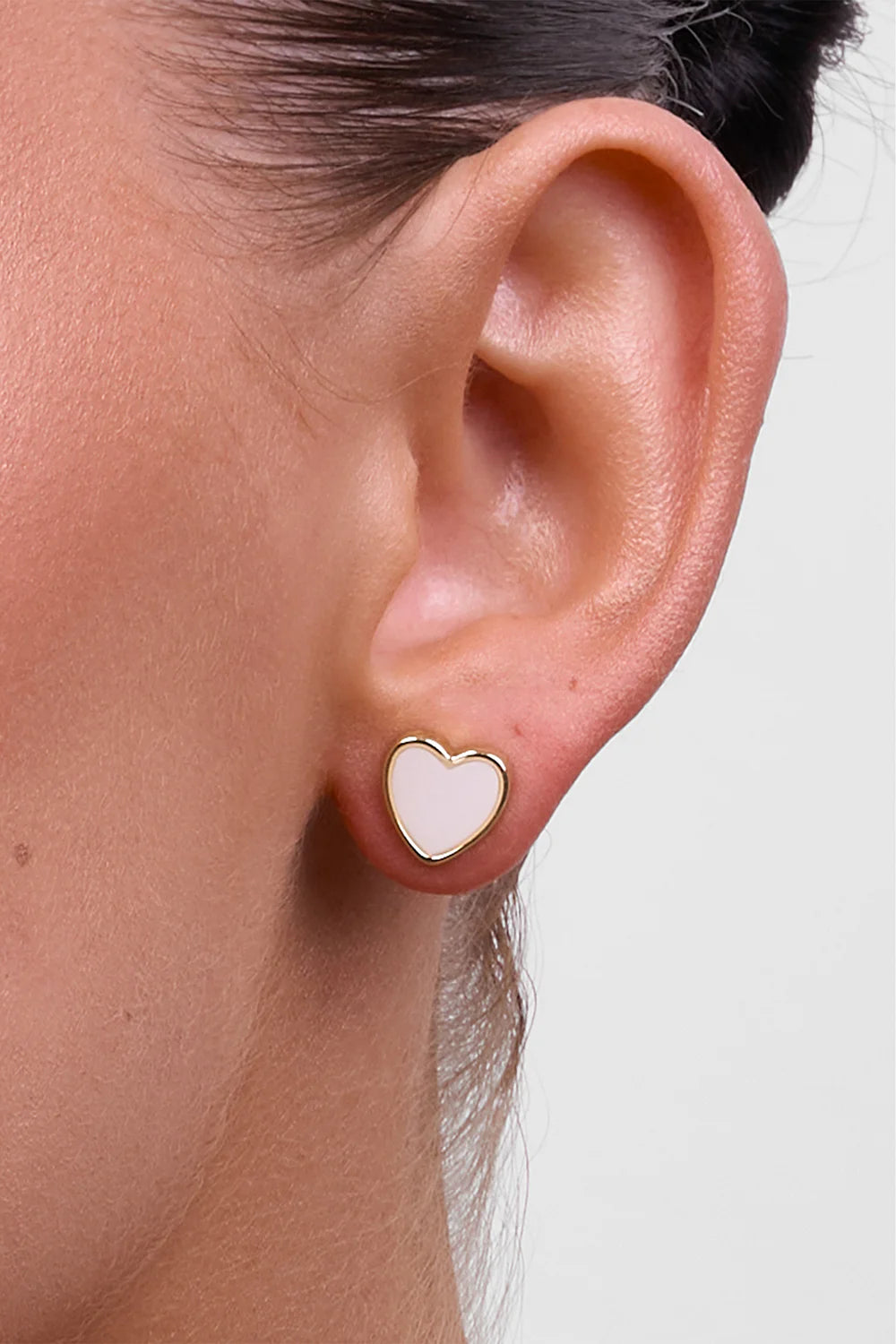 LIBERTE - Myra Gold Heart Stud