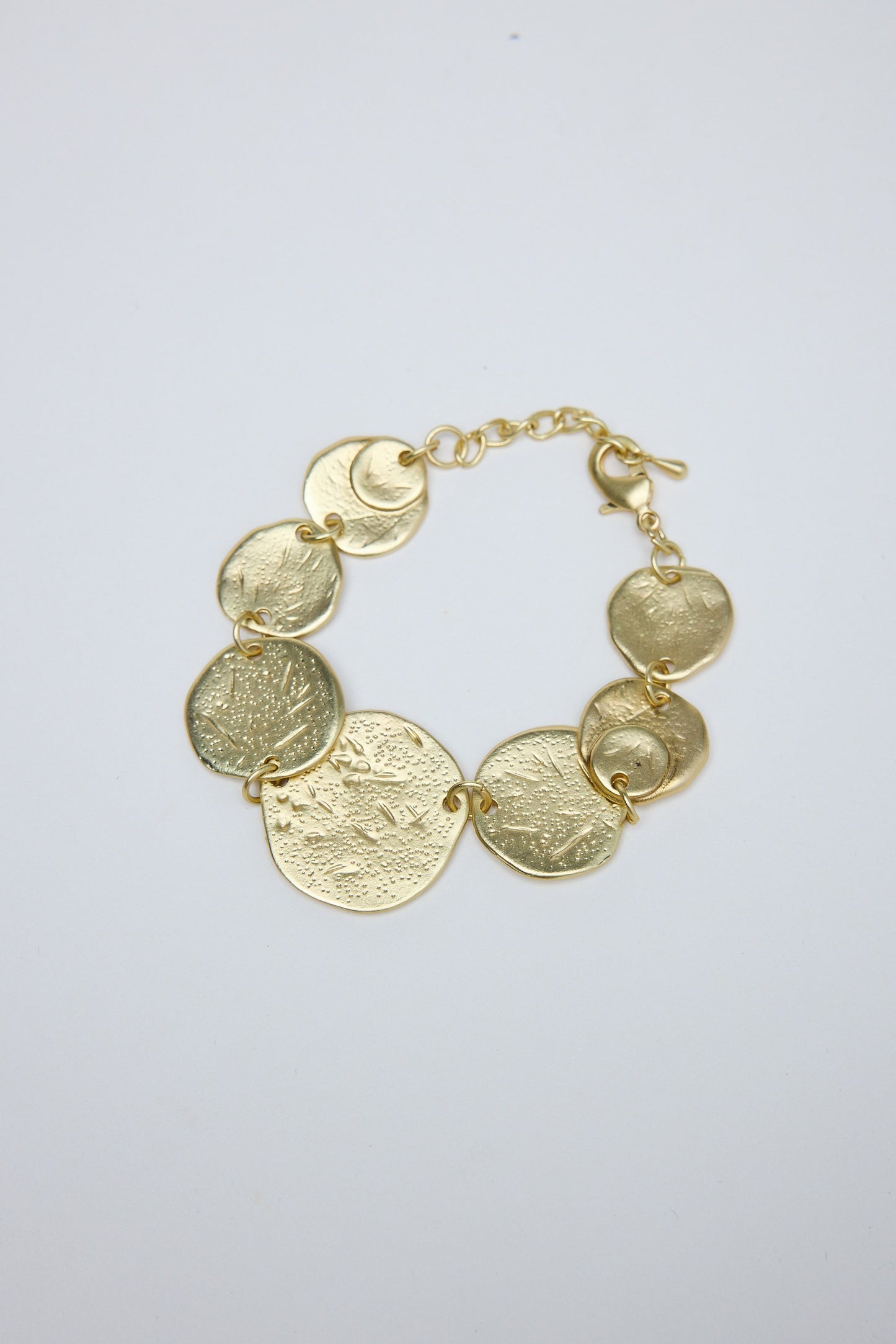 HOLIDAY LIFE : Steele Gold Disc - Bracelet
