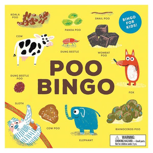 BOARDGAMES : Poo Bingo