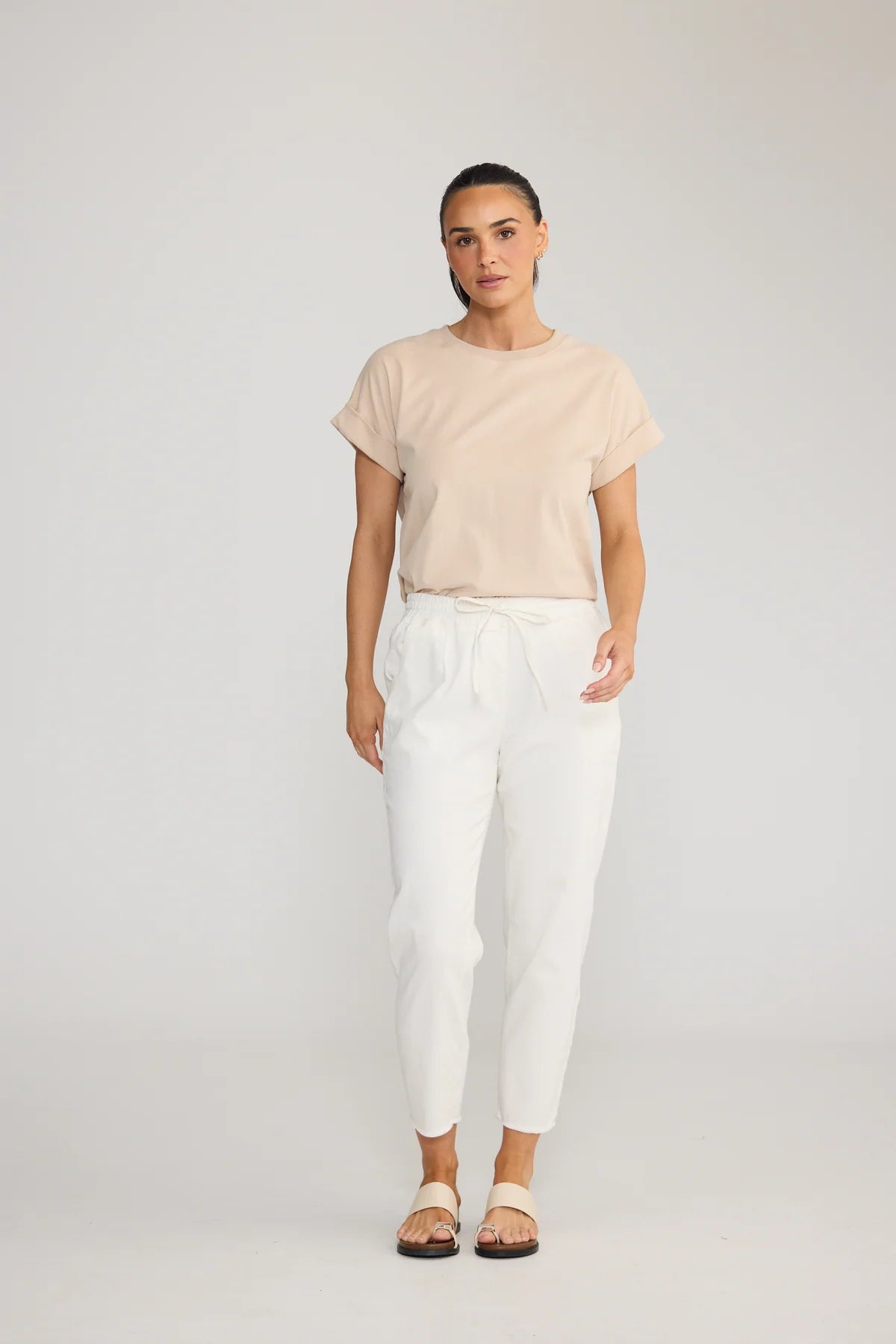 BRAVE + TRUE : Wayfarer White - Pant