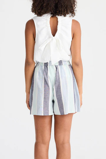 THE SHANTY CORPORATION :  Capri Tulip Stripe - Shorts