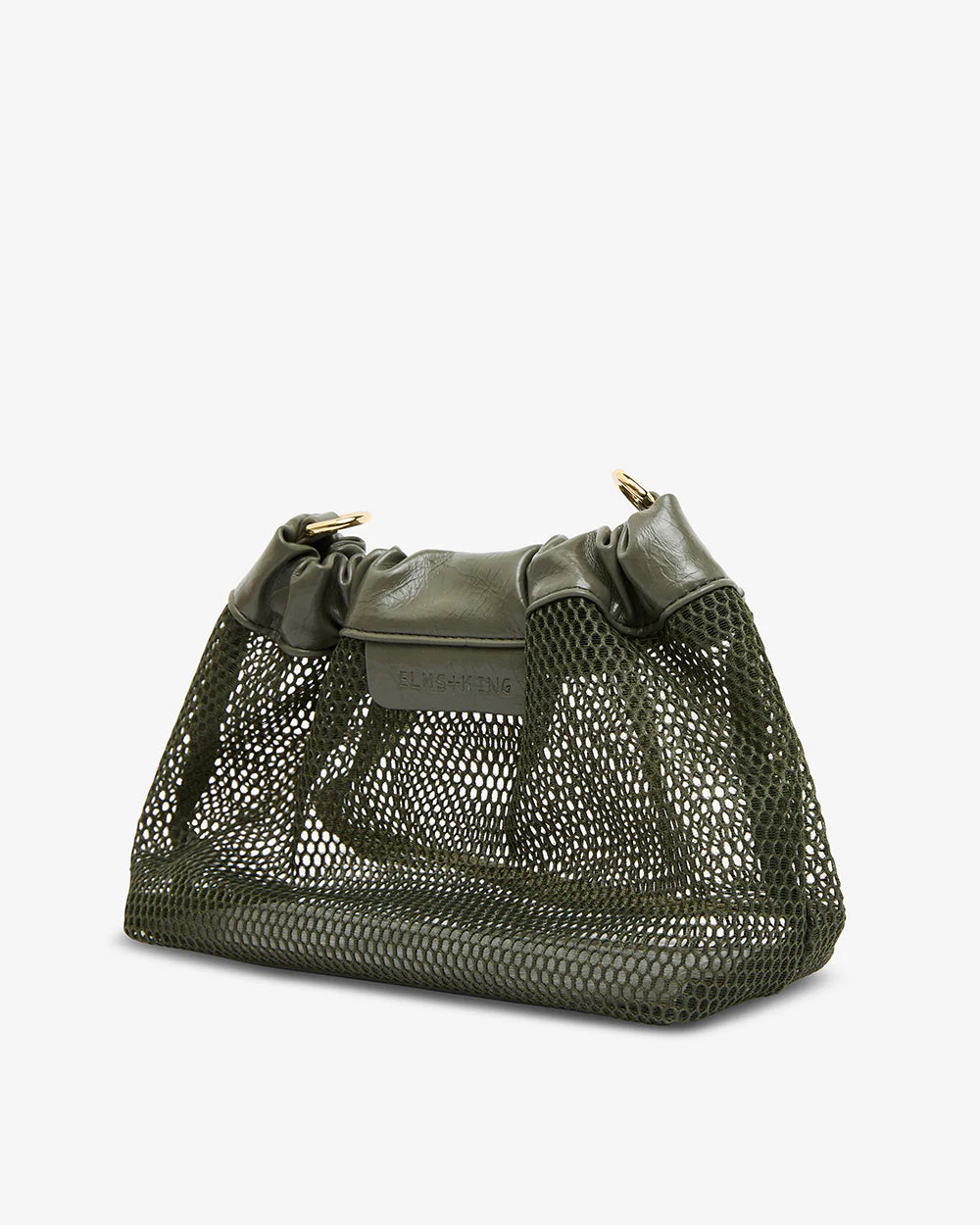 ELMS+KING : Monty Xbody Bag - Khaki Mesh