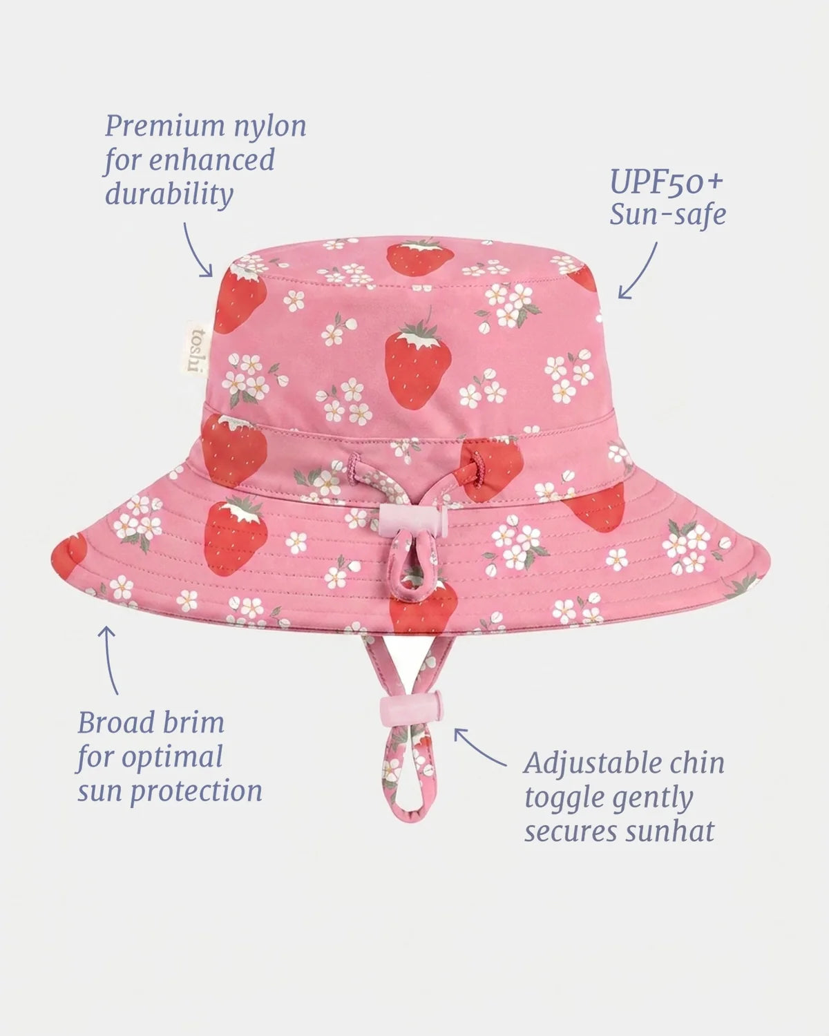 TOSHI : Twinkle Strawberry - Sunhat