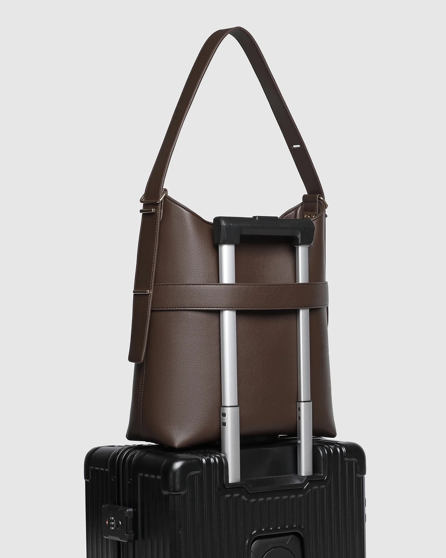 LOUENHIDE : Chocolate Audrey - Bucket Bag