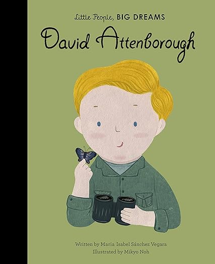 BOOKS: Little People Big Dreams David Attenborough - Board Book