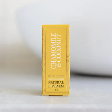 WILD EMERY : Chamomile & Coconut - lip balm