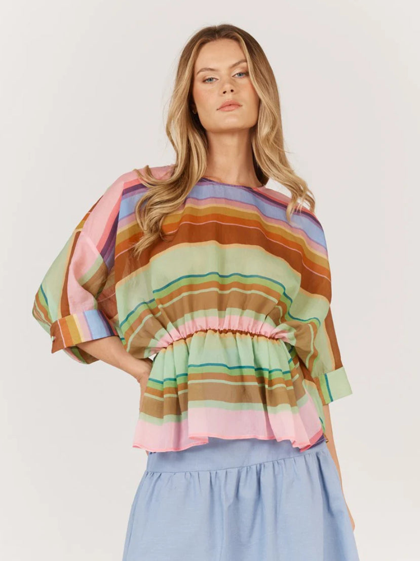 FATE+BECKER : Siesta Top - Stripe
