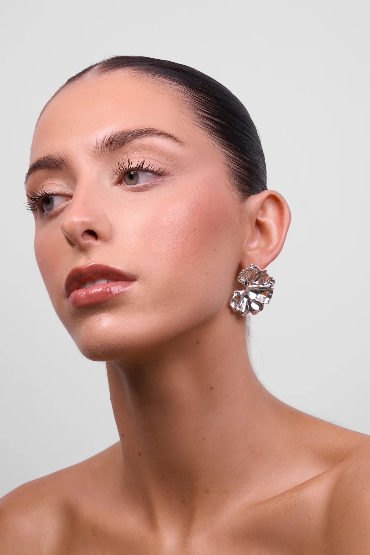 LIBERTE : Henrietta Silver Earring