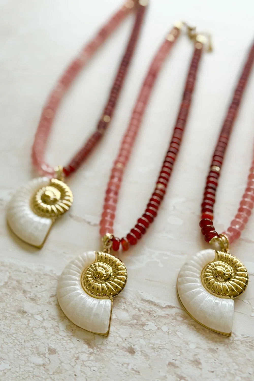 MOSK. MELBOURNE :  Amber Tide - Necklace