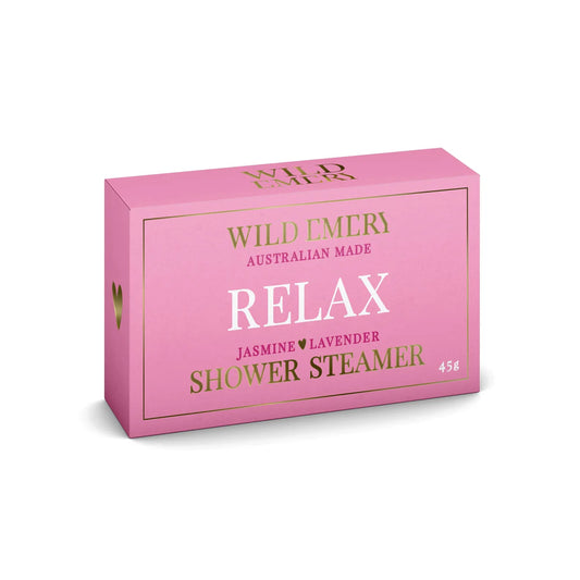 WILD EMERY : Relax Jasmine x Lavender - Shower Steamer