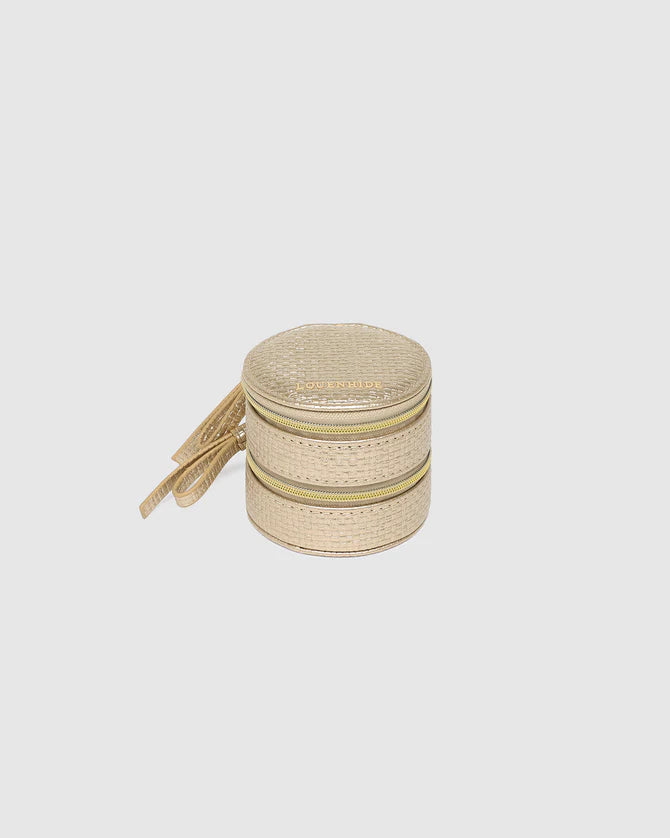 LOUENHIDE : Sofia Jewellery Box - Champagne