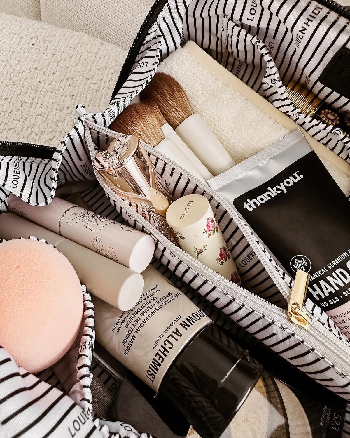 LOUENHIDE - Ellis Black - Make Up Bag