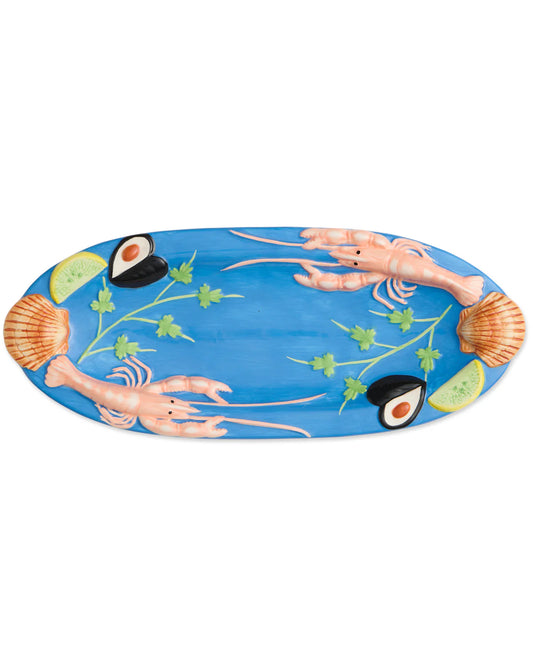 KIP & CO : Fruits De Mer Oval Platter - Small