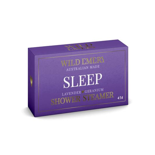 WILD EMERY : Sleep Lavender x Geranium - Shower Steamer