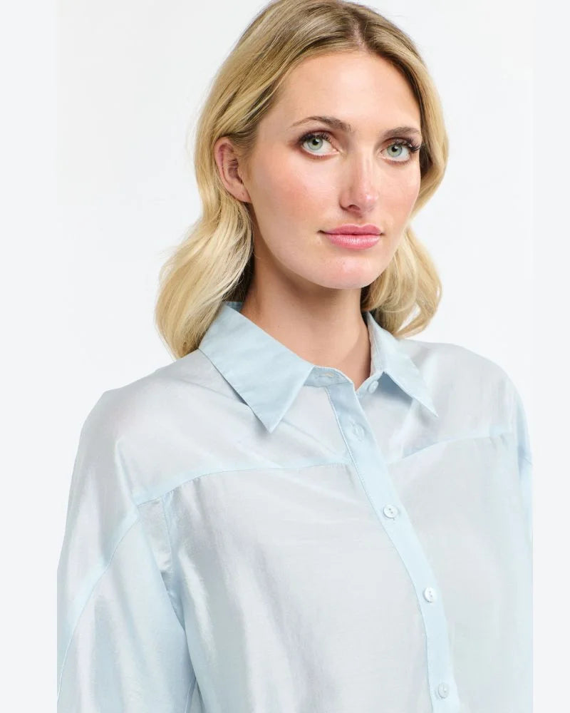 365 DAYS : Annabel Tencel Shirt - Provence Blue