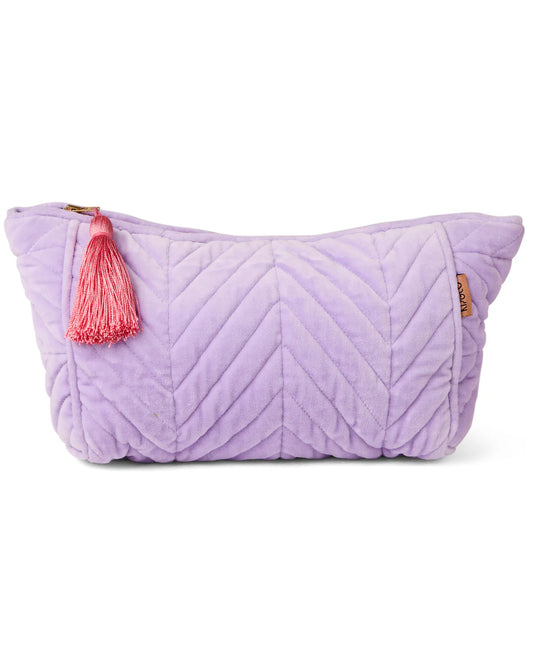 KIP & CO: Lilac Velvet - Toiletry Bag