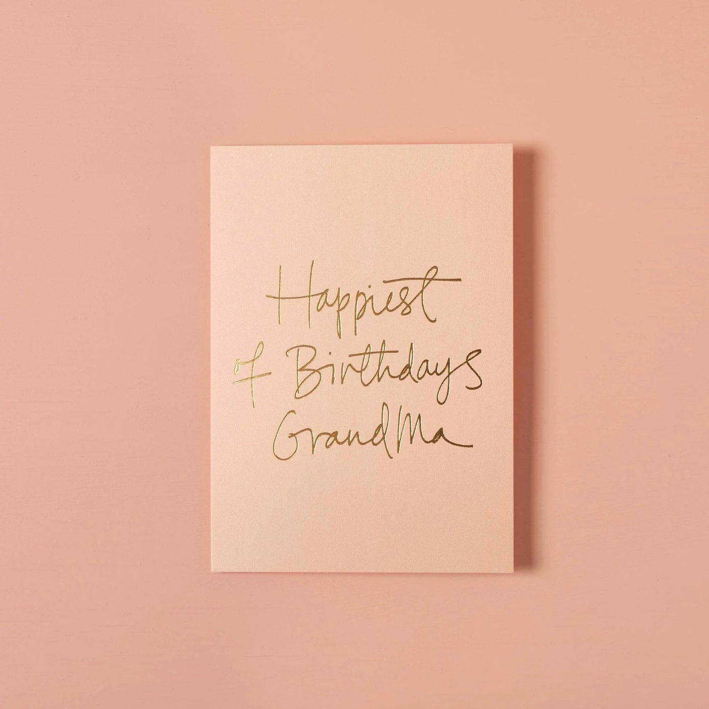 GREETING CARD : Happiest Of Birthdays Grandma - Birthday Card