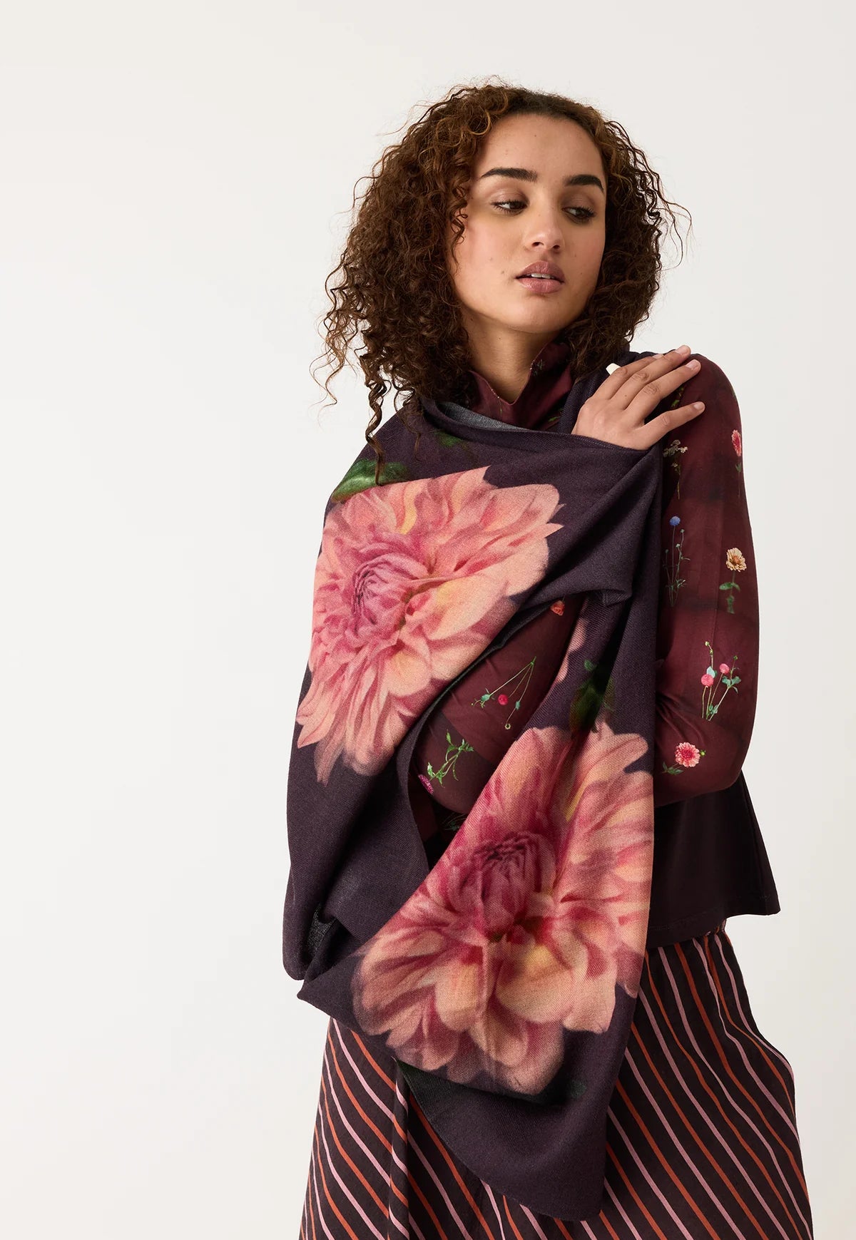 NANCYBIRD: Wool Dahlia - Scarf