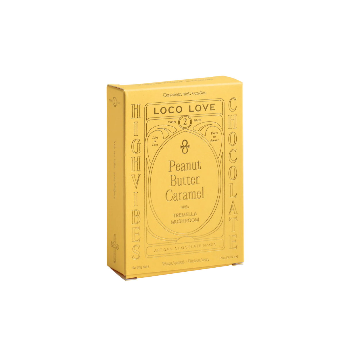 LOCO LOVE : Peanut Butter Caramel with Tremella Mushroom  - Twin