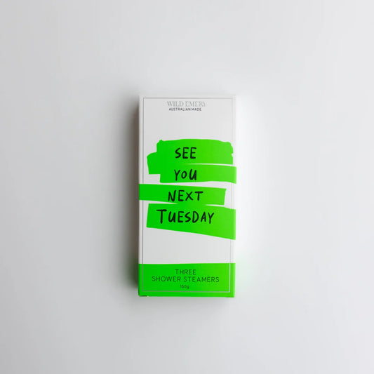 WILD EMERY : See You Next Tuesday - Shower Steamer 3 Pack