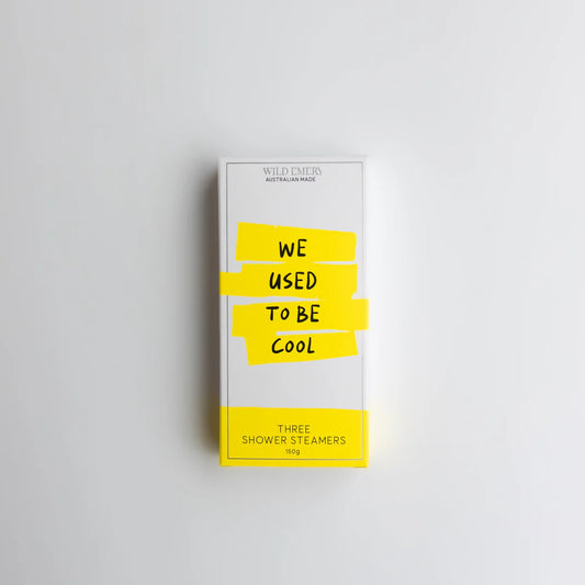 WILD EMERY : We Used To Be Cool - Shower Steamer 3 Pack