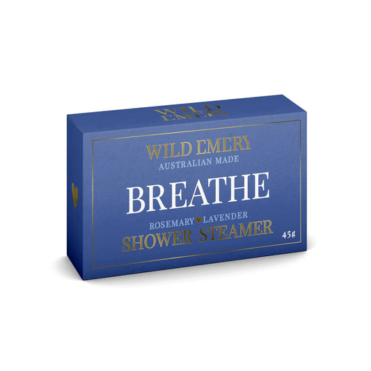 WILD EMERY : Breathe Rosemary x Lavender - Shower Steamer