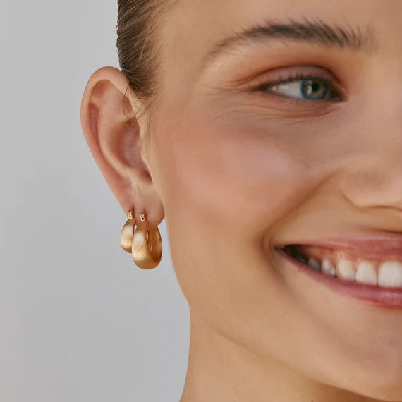 FAIRLEY : Flared Maxi Hoops