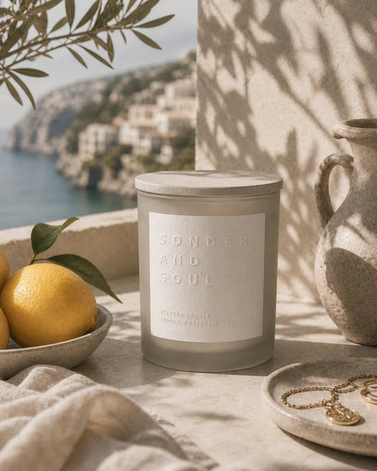 SONDER AND SOUL : Amalfi Coast - Scented Soy Candle