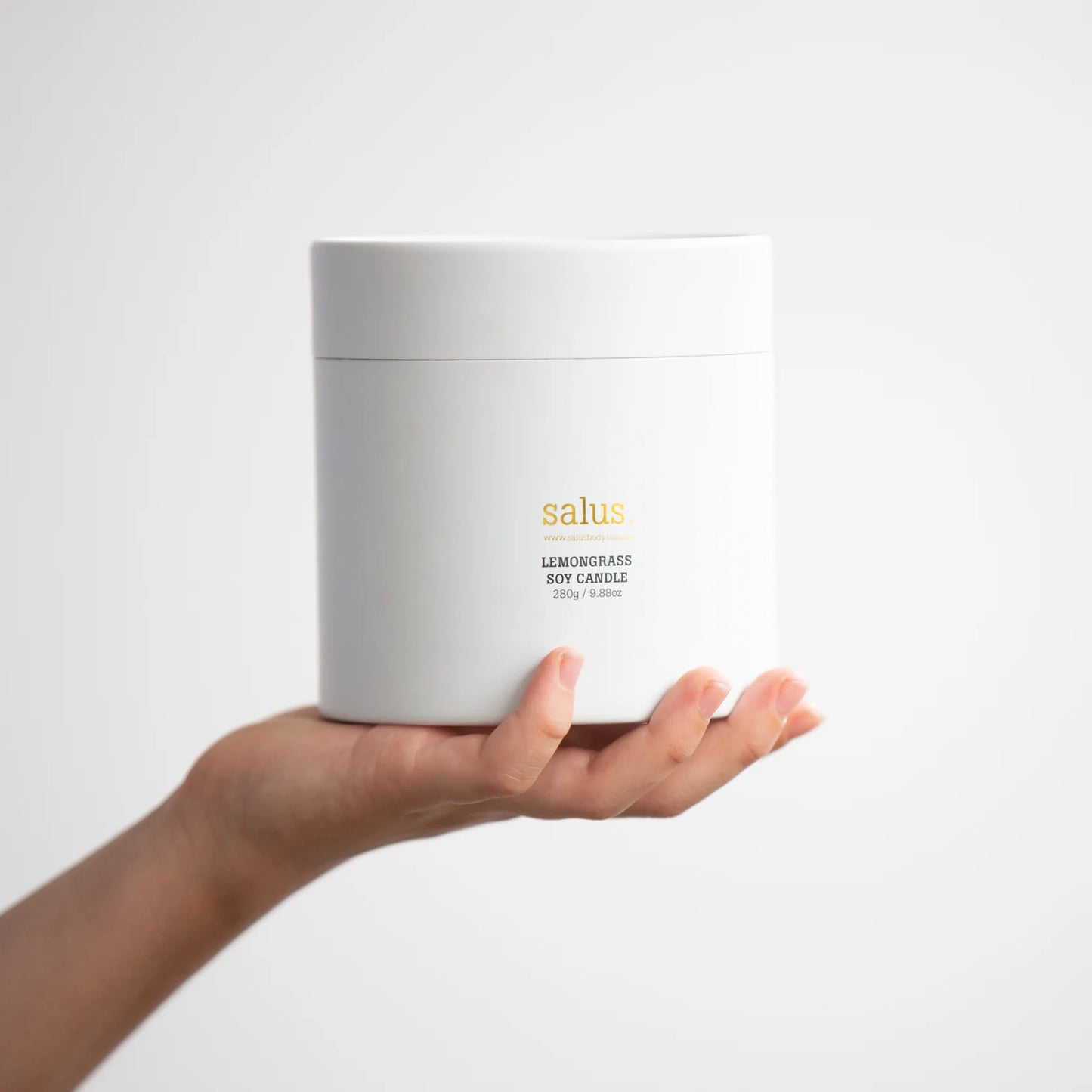 SALUS : Lemongrass - Soy Candle