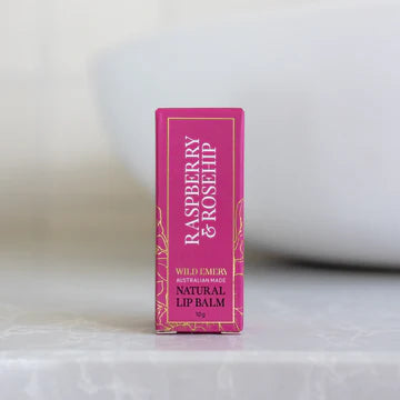 WILD EMERY : Raspberry & Rosehip - lip balm