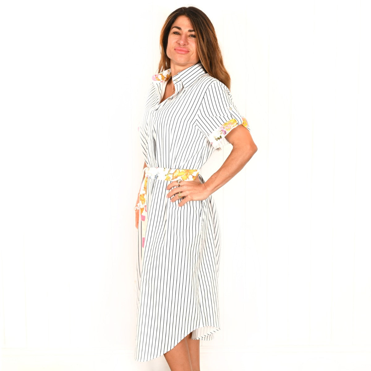 PALM COVE : Eden Waterfall "Salma" Belted - Dress