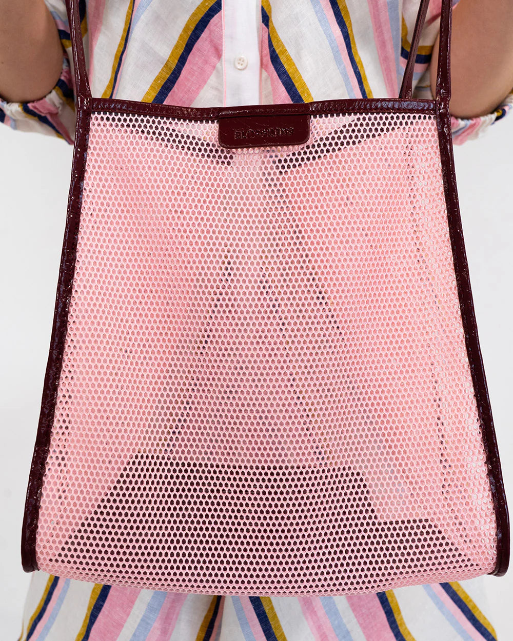 ELMS+KING : Zanzibar Bag - Blush Mesh