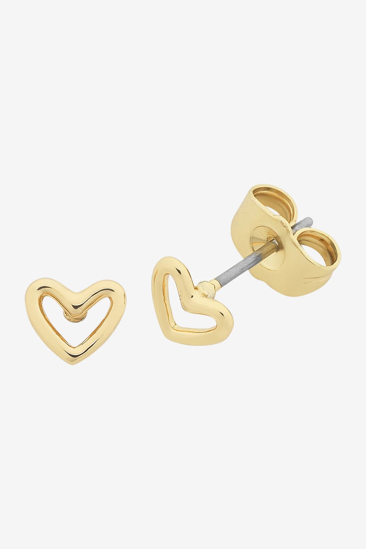 LIBERTE: Petite Heart Gold - Earring