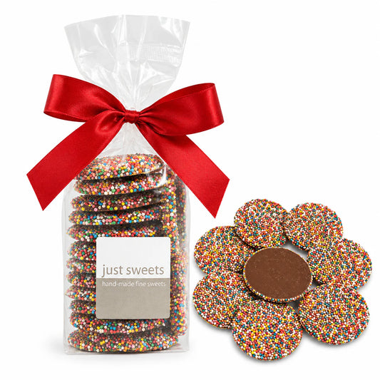 JUST SWEETS: Chocolate Speckles - Milk Chocolate 200g