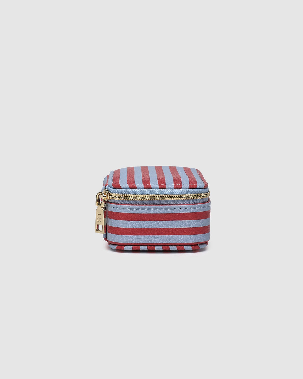 LOUENHIDE: Suzie Stripe Red/Sky Blue - Jewellery Box