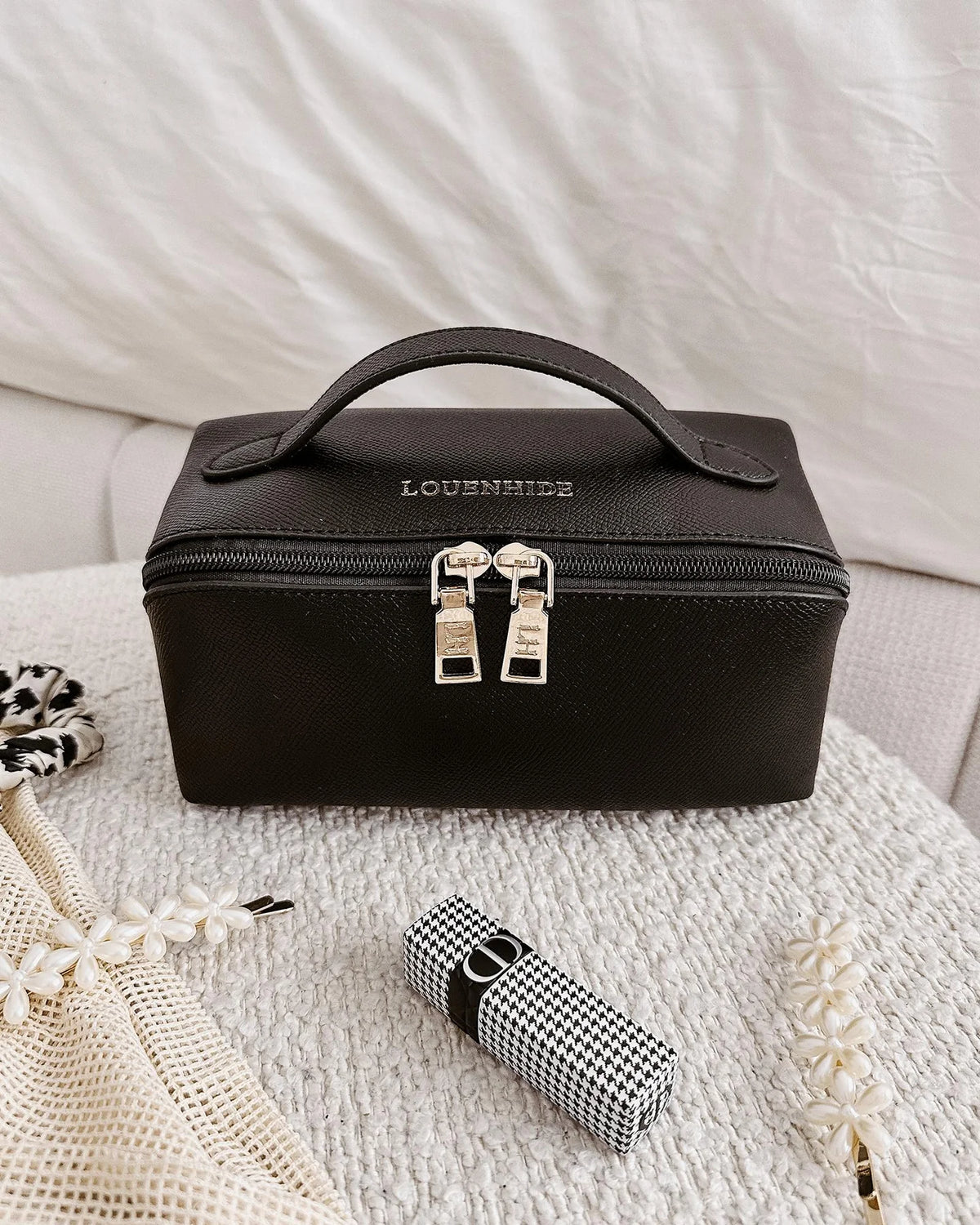 LOUENHIDE - Ellis Black - Make Up Bag