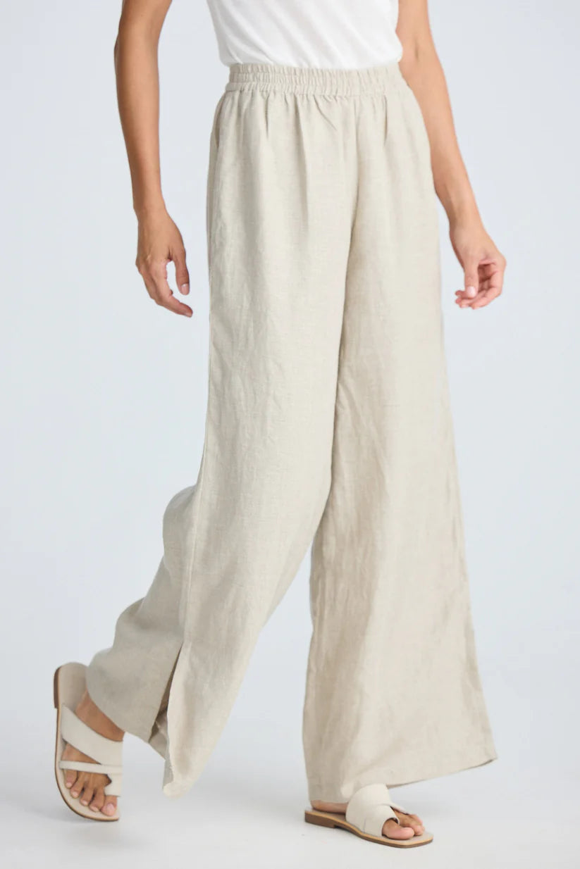 HOLIDAY - Fly Away Pant - Natural Linen