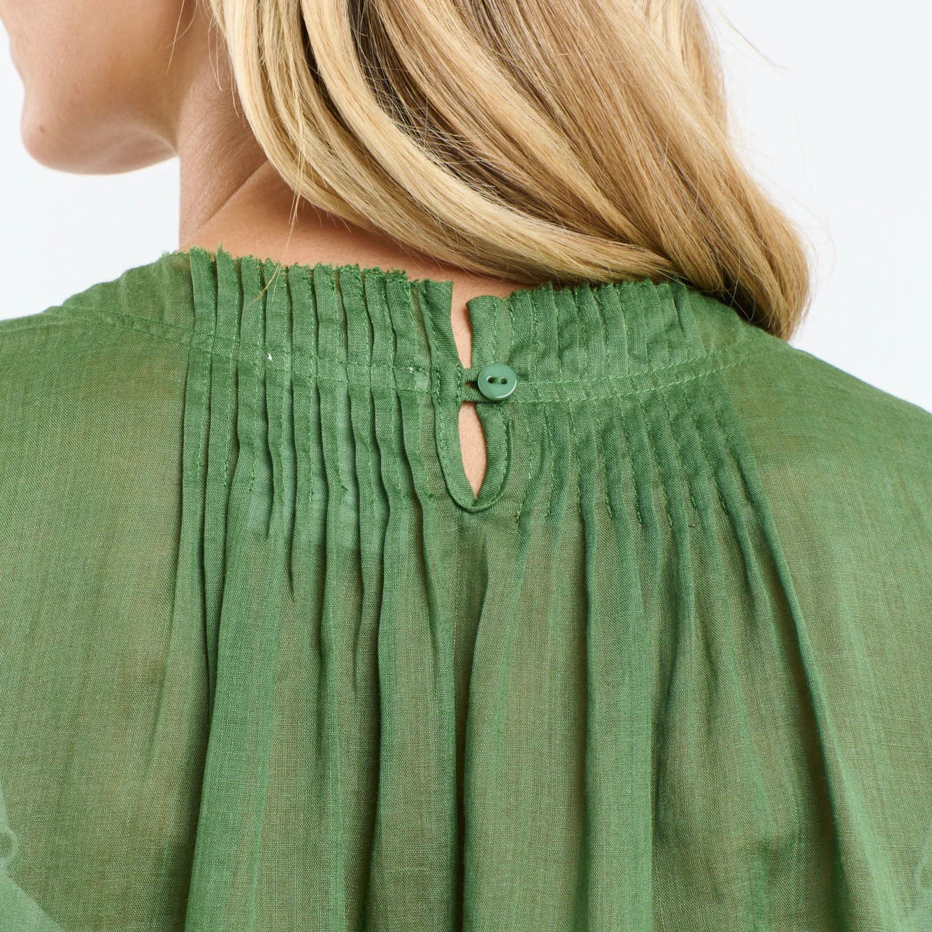 365 DAYS : Ariel Pintuck Top - Kelly Green